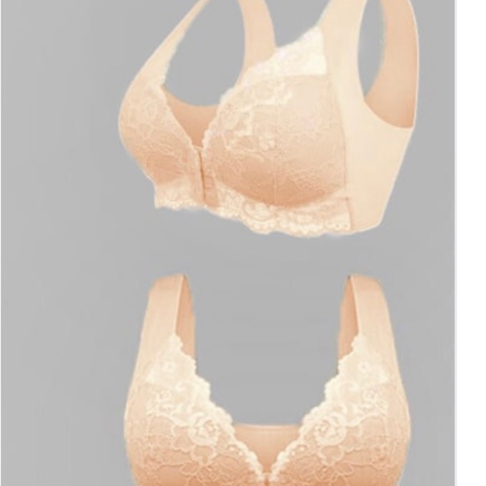 Lanna Closet front closure bras with slim and shape sides